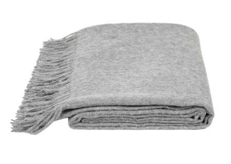 Zoeppritz Decke since 1828 Alpaca medium grey meliert