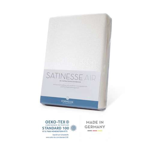 Formesse Schonbezug Satinesse Air Silver La Piccola Topper