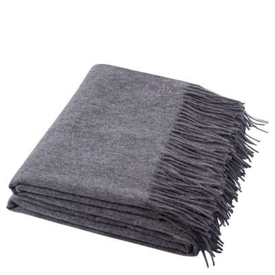 Zoeppritz Decke since 1828 Cashmere medium grey mel.