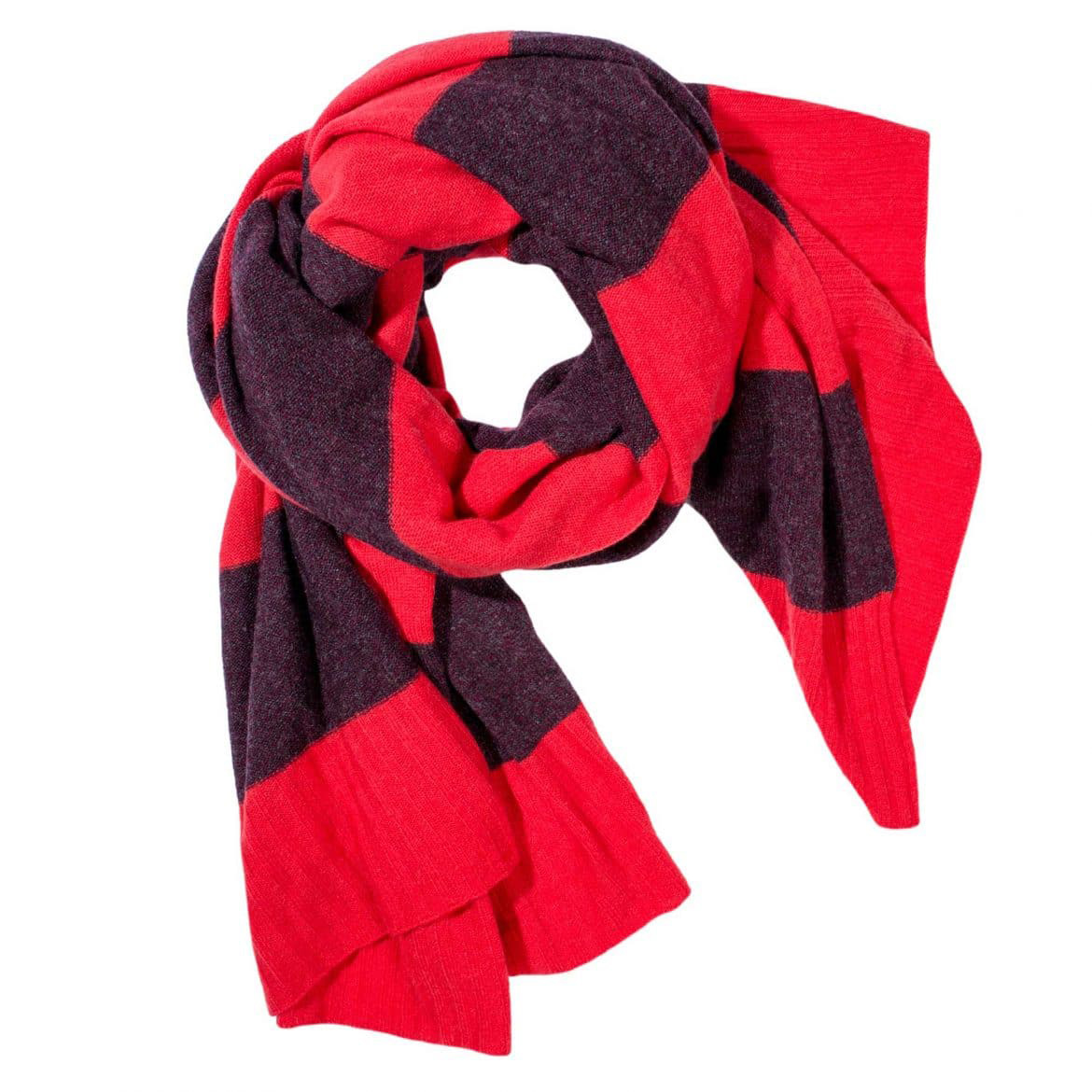 Zoeppritz Schal Hot Block orange