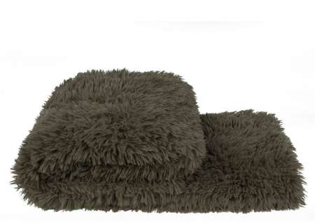 Zoeppritz Kunstfelldecke Reborn military green