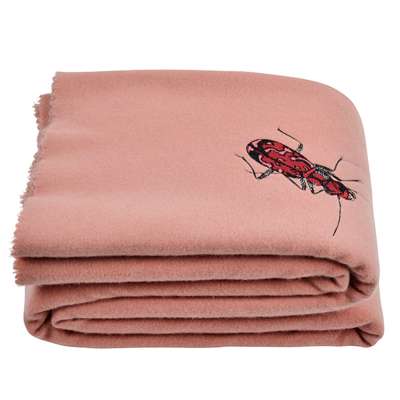 Zoeppritz Decke Revelation pale rouge Cashmere